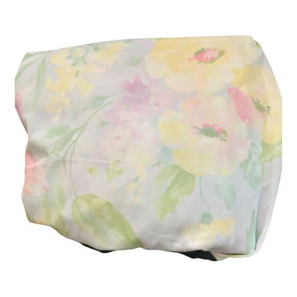 Miss Elaine Silk Essence Line Pastel Floral Silky Long Nightgown Sz ? - Picture 6 of 6